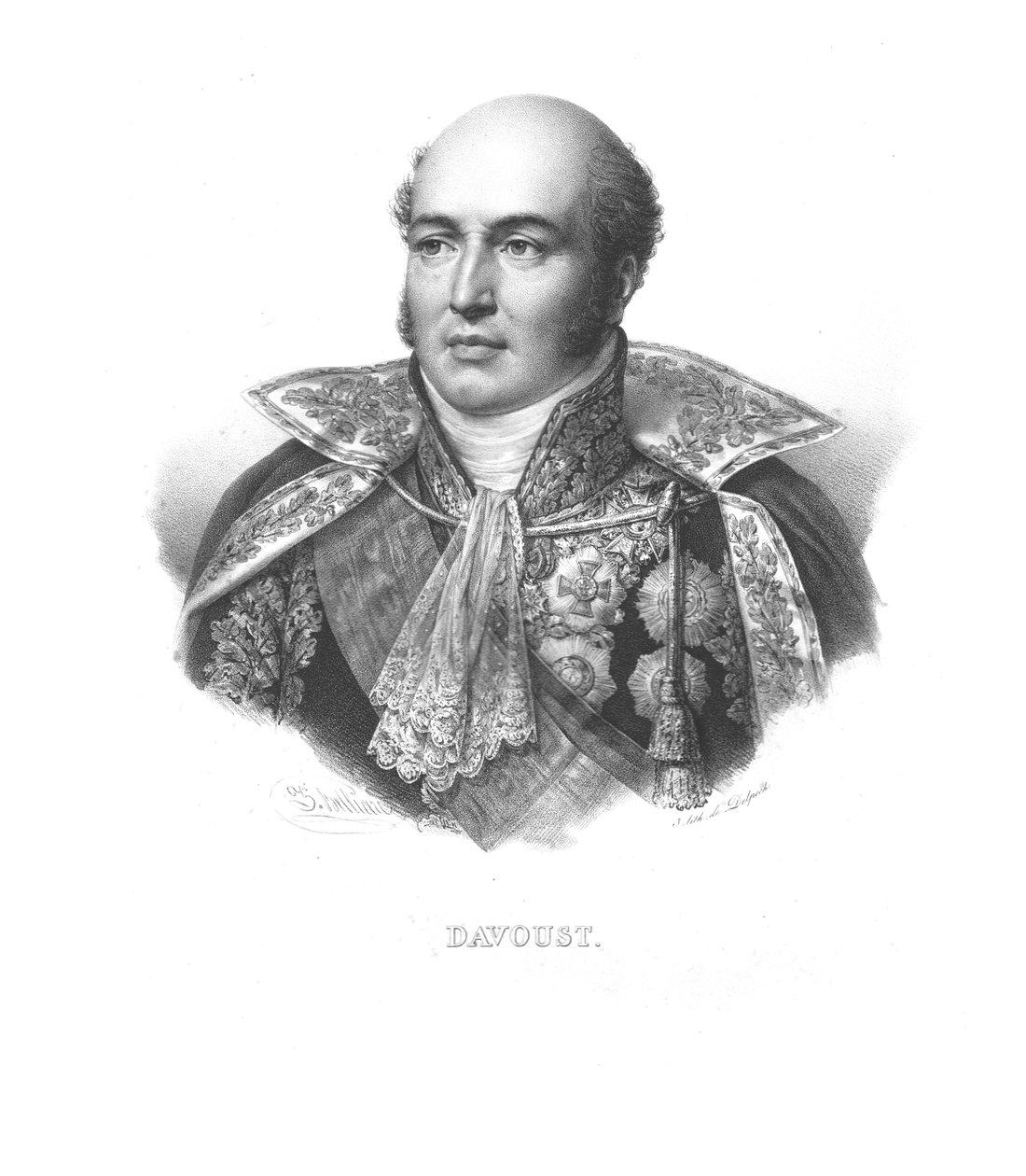لويس نيكولاس دافوت ، c1830 بواسطة Zephirin Felix Jean Marius Belliard