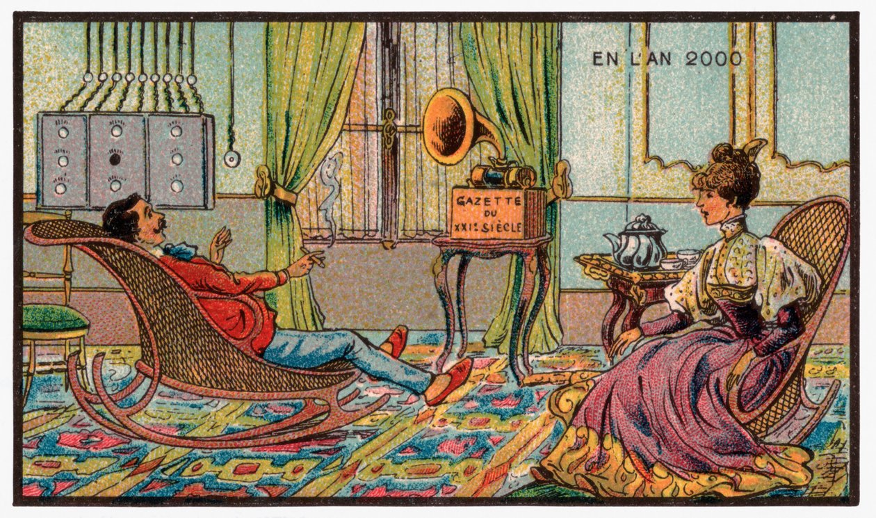 جرامافون حوالي عام 1910 بواسطة . .