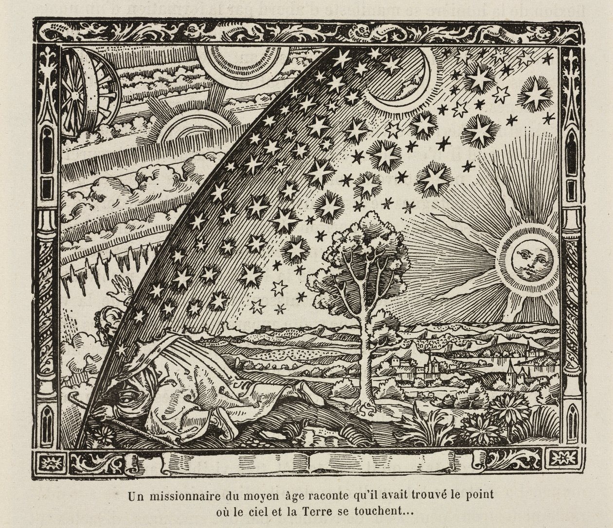 A medieval missionary finds the point where sky and earth touch بواسطة فريدريك (المرتبط ب) بارنارد