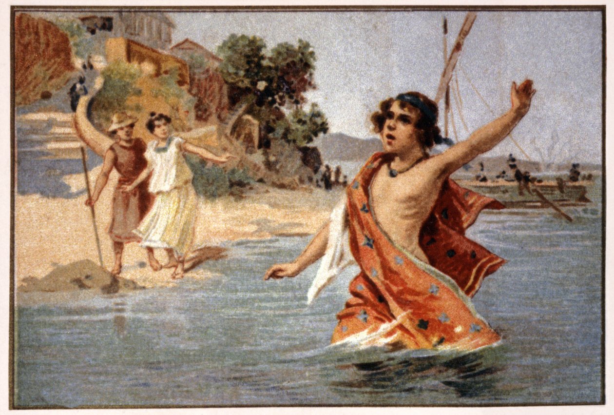 أرخميدس. 1910 (رسم توضيحي) بواسطة . .