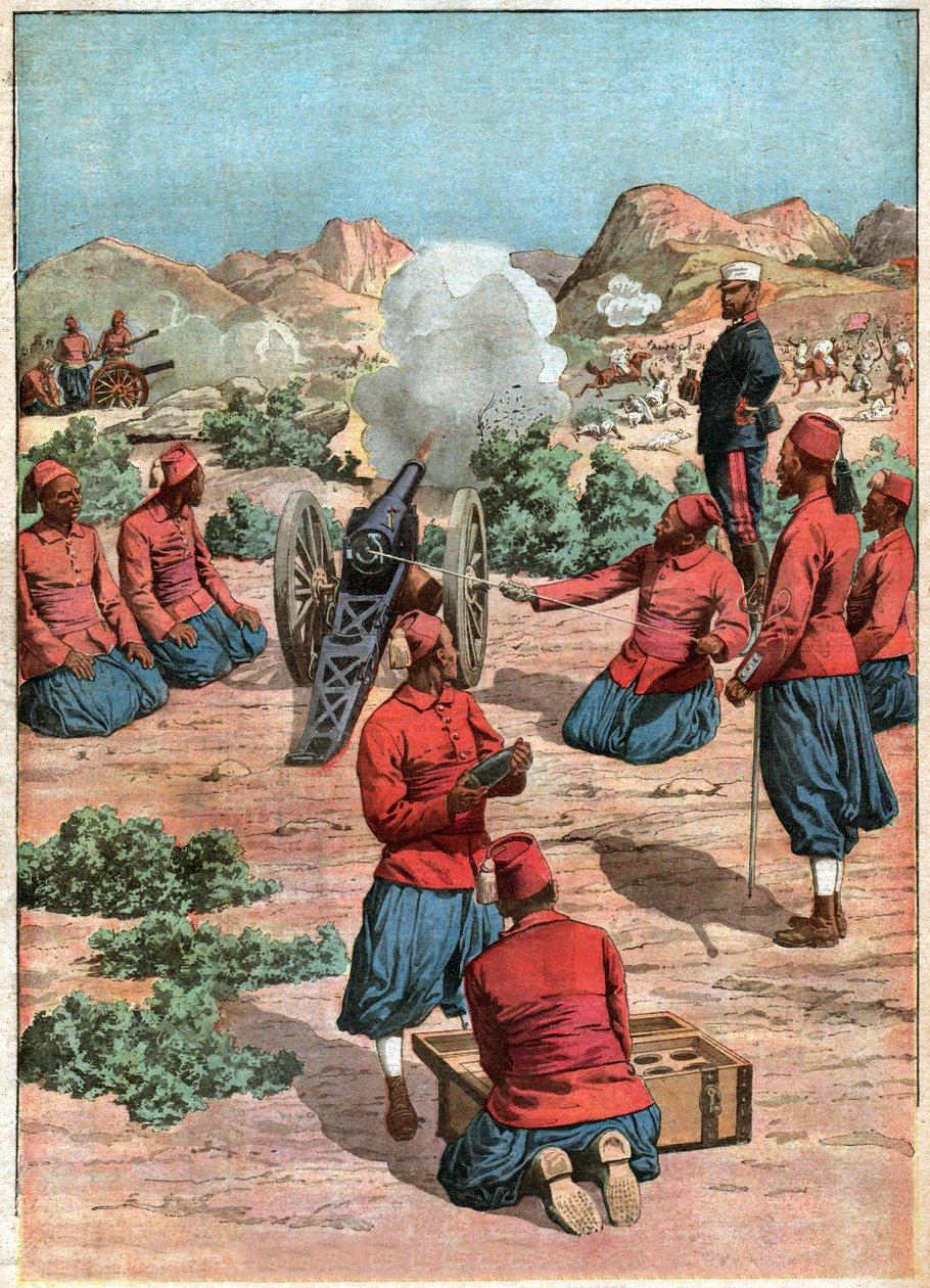 Armee Coloniale francaise. الجيش الاستعماري الفرنسي. بواسطة فرديناند جورج والدمولر