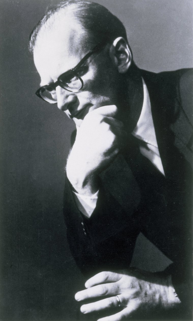 Arthur C Clarke, British science fiction author and inventor بواسطة فريدريك (المرتبط ب) بارنارد