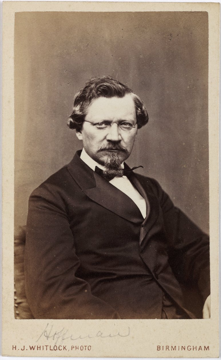 August Wilhelm von Hofmann, German organic chemist, mid-late 19th century بواسطة فريدريك (المرتبط ب) بارنارد