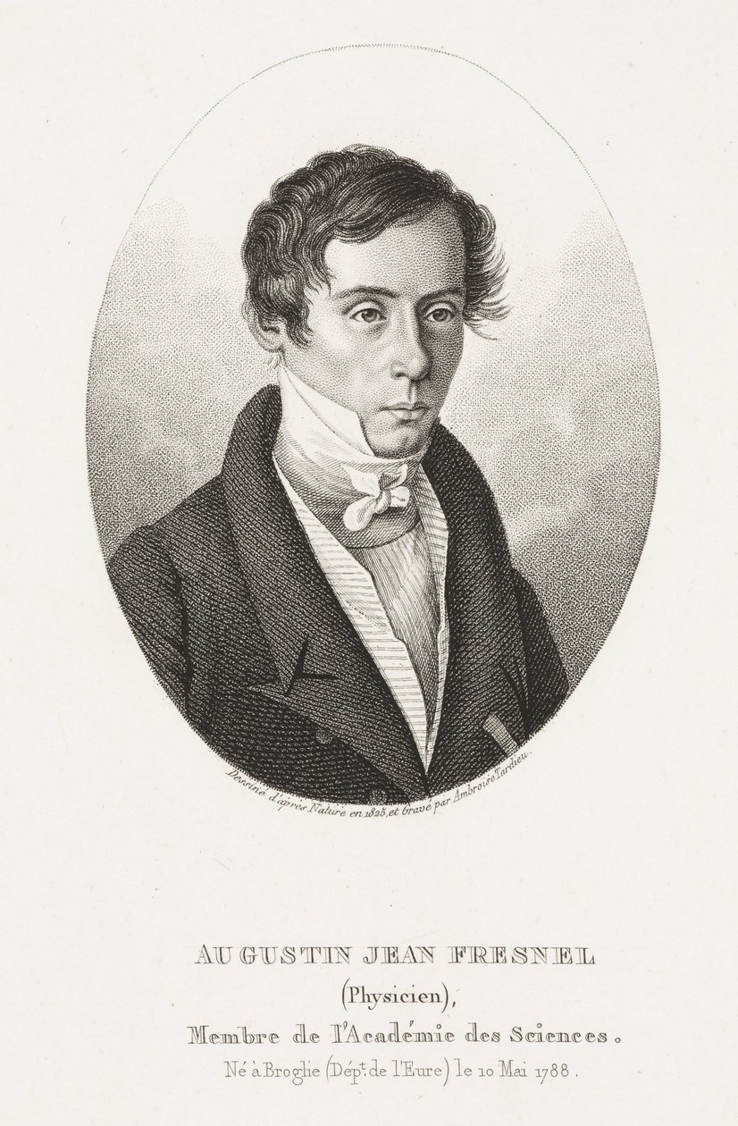 Augustin Jean Fresnel, French physicist بواسطة فريدريك (المرتبط ب) بارنارد