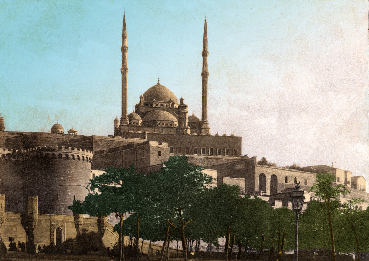القاهرة قلعة صلاح الدين (مصر). حوالي 1920 (صورة) بواسطة . .