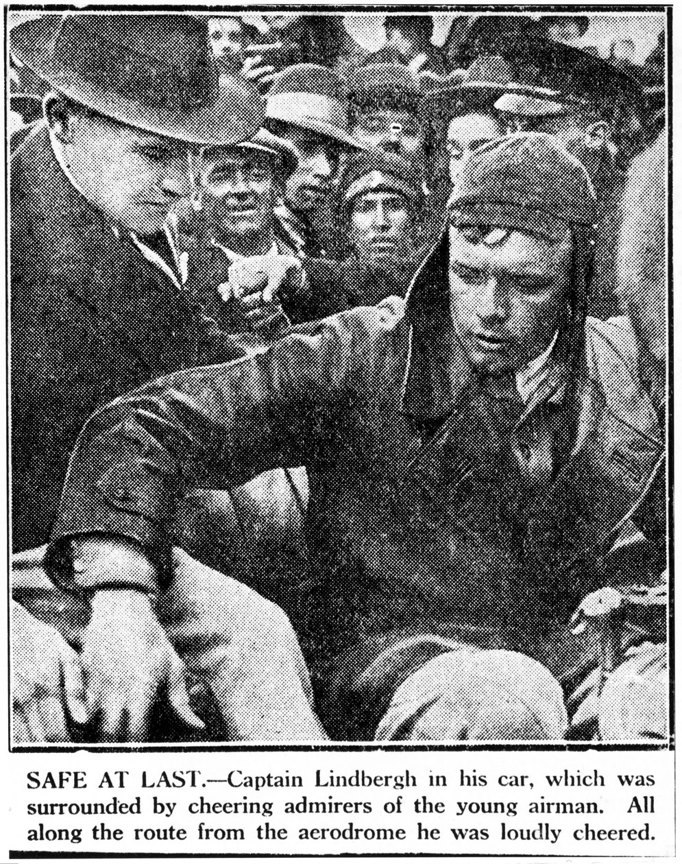 Charles Augustus Lindbergh, American pilot, c 1920s بواسطة فرديناند جورج والدمولر