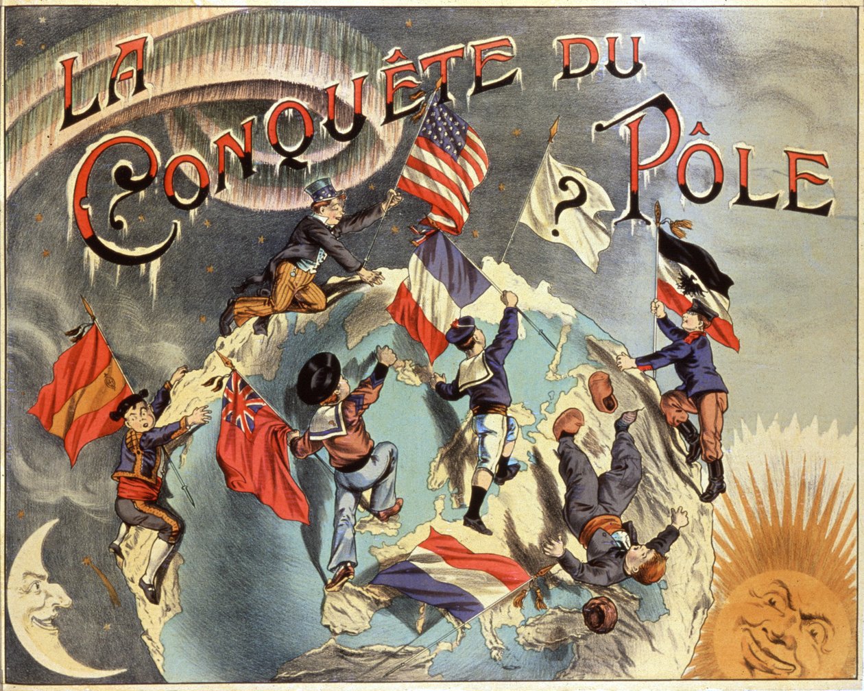 Conquete du Nord. Conquest of the Pole. بواسطة ريتشارد (بعد) داد