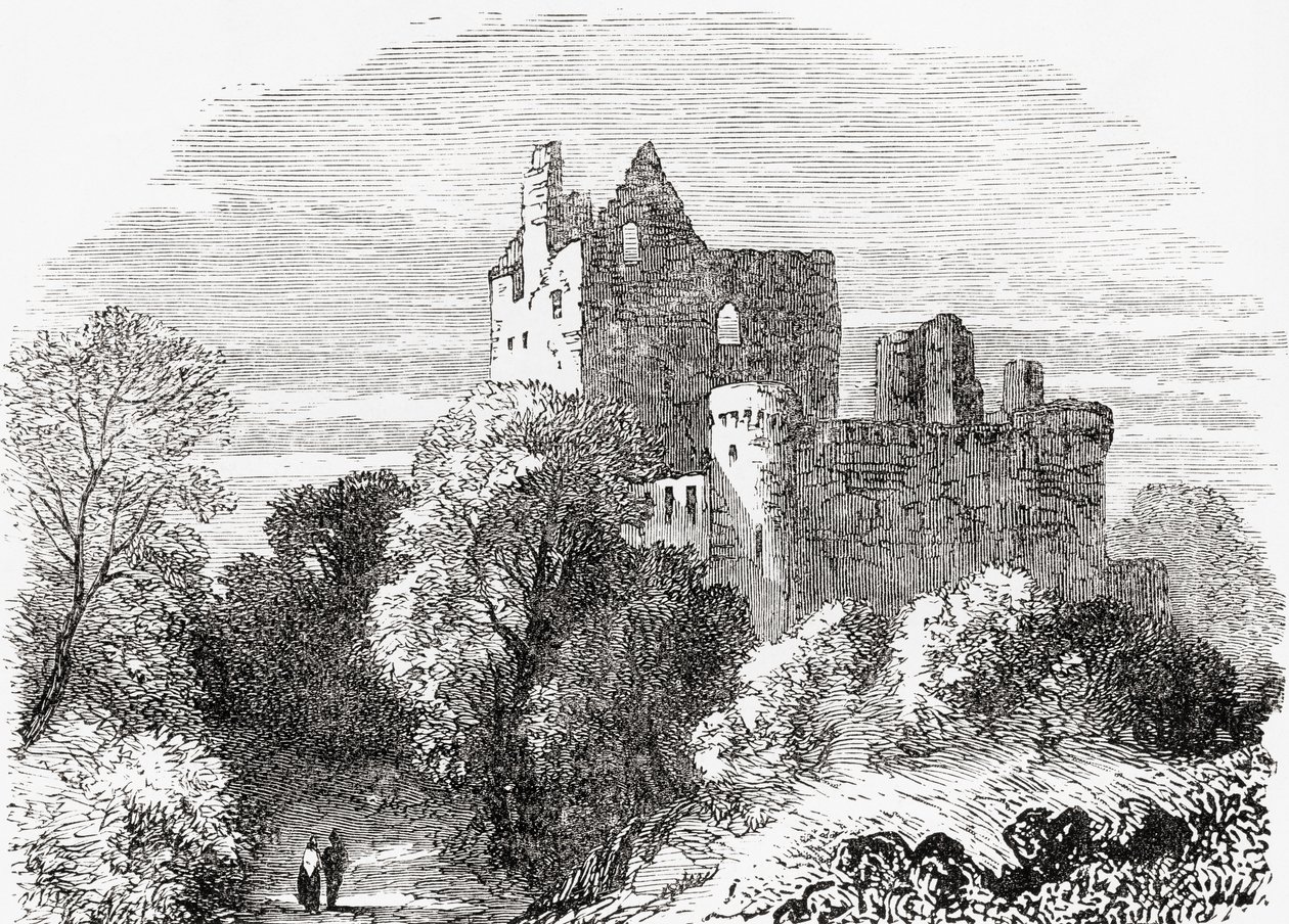 قلعة Craigmillar ، إدنبرة ، اسكتلندا. بواسطة . .