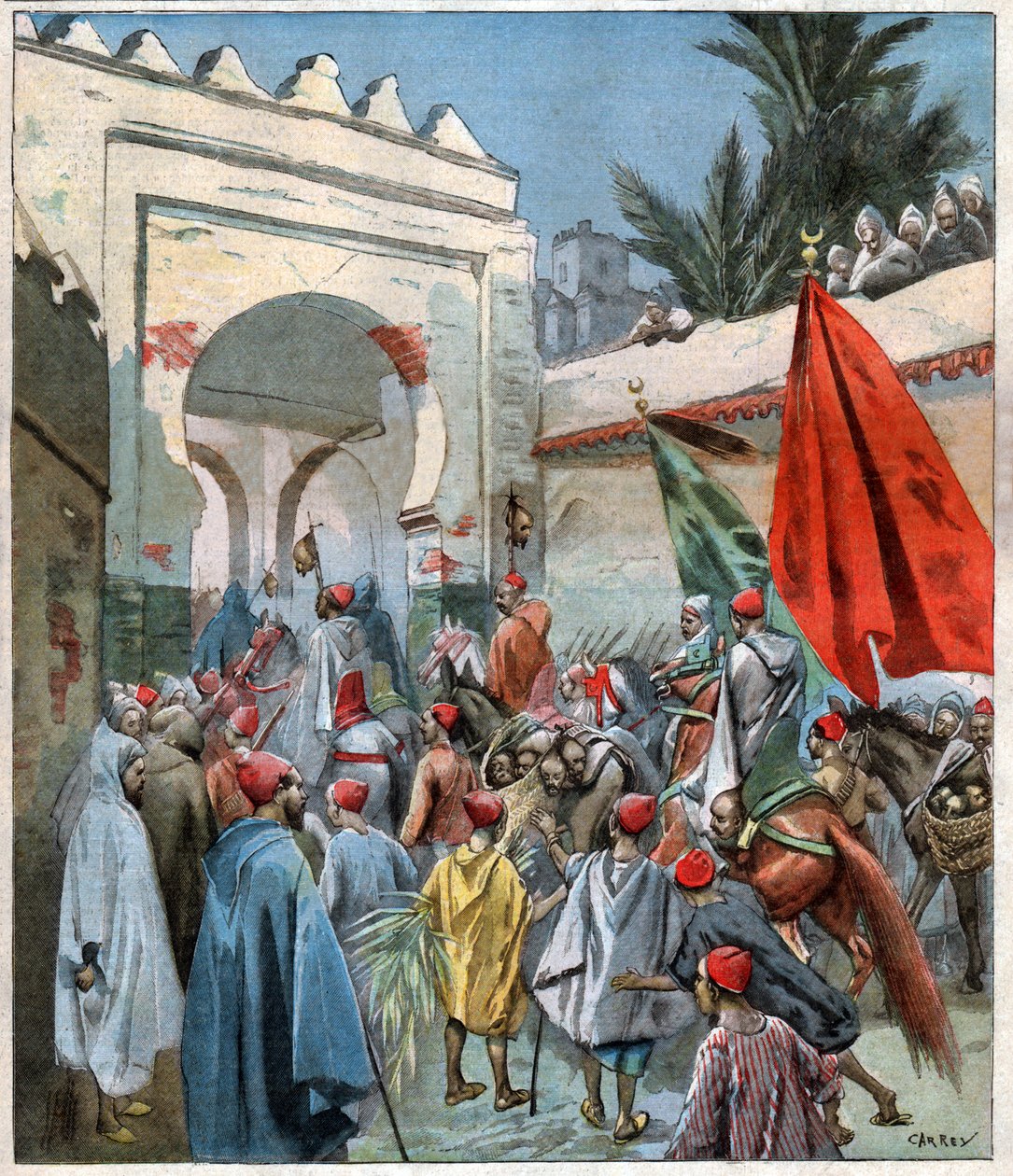 Crise marocaine. First moroccan crisis. بواسطة ريتشارد (بعد) داد