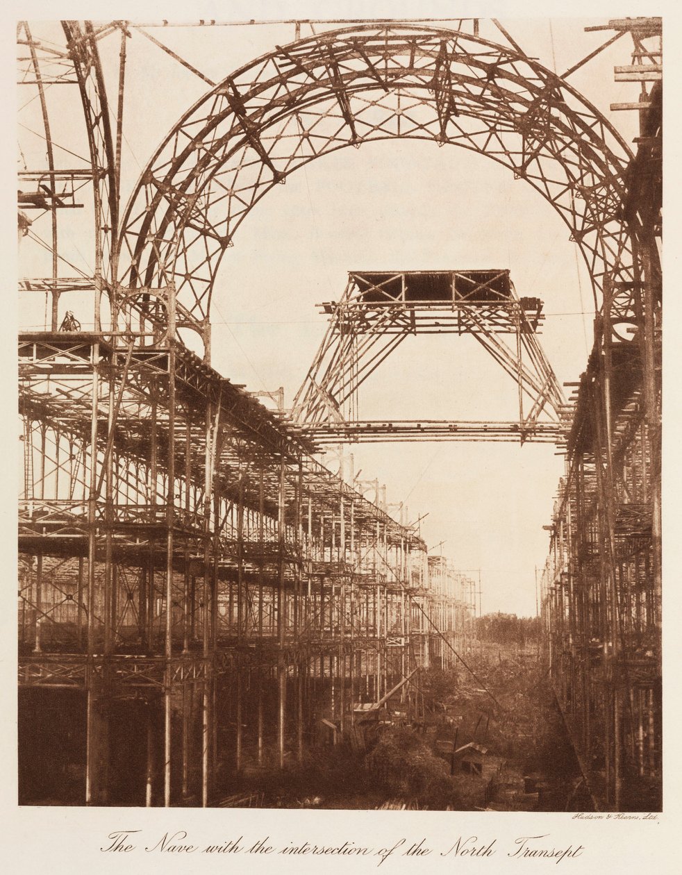 Crystal Palace, Post-Great Exhibition The Crystal Palace, Sydenham, London بواسطة فريدريك (المرتبط ب) بارنارد