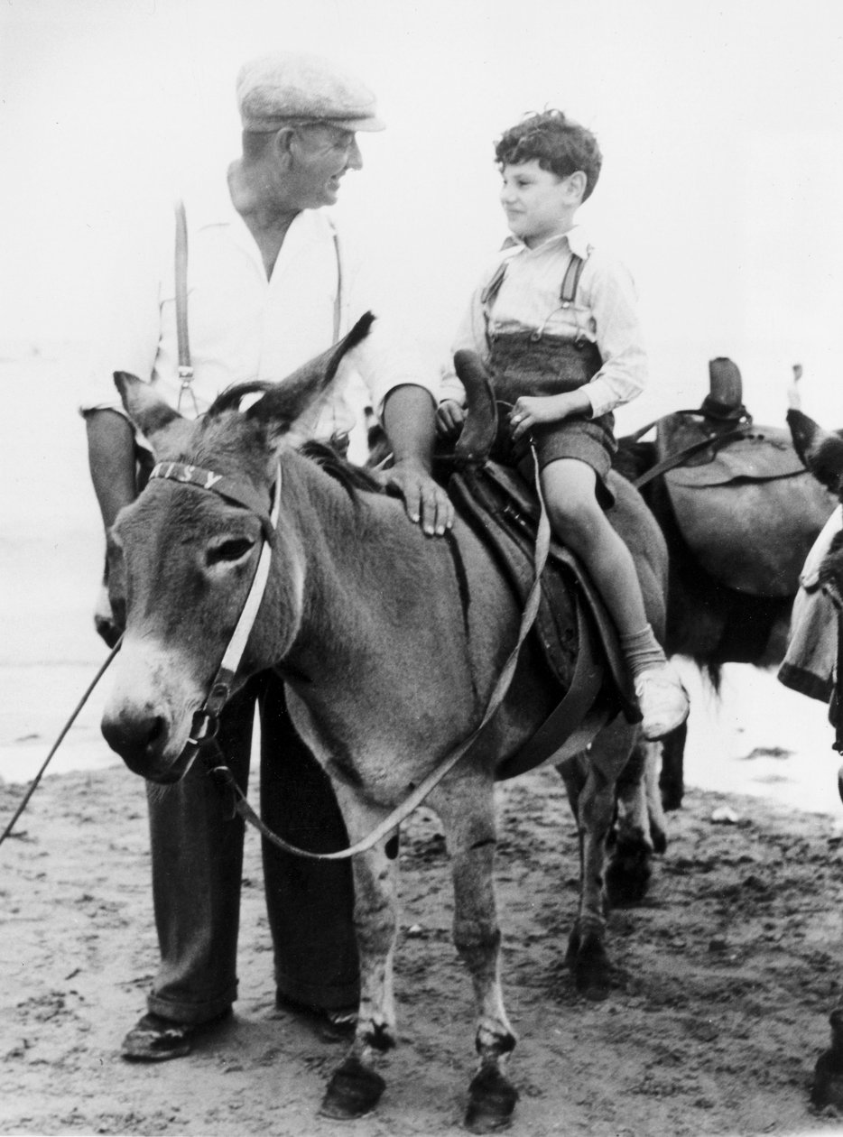 Donkey riding at Margate, Kent, 3 August 1949 بواسطة فرديناند جورج والدمولر