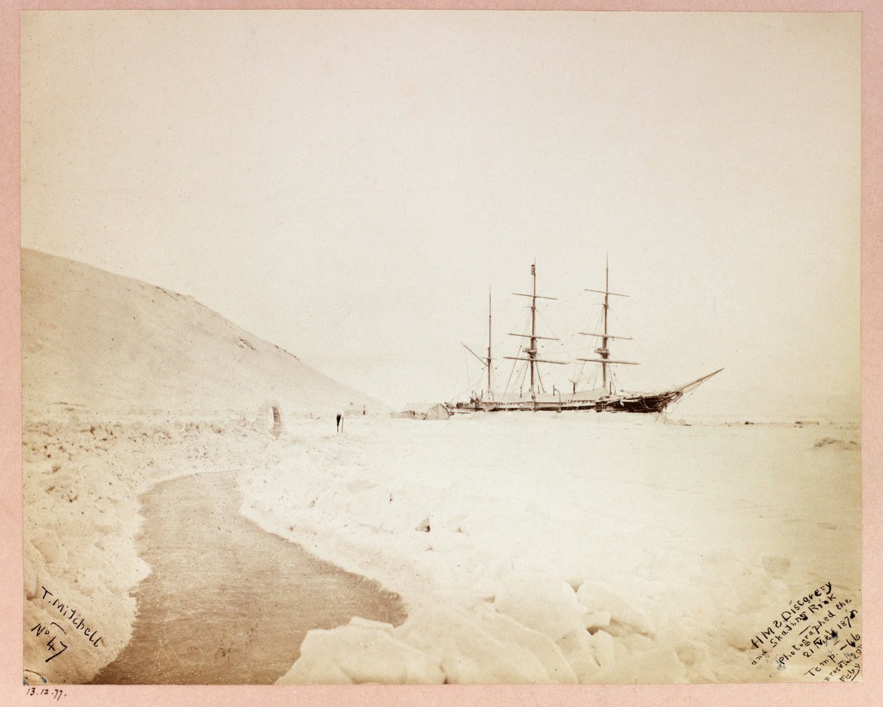 Expedition en Arctique (1875-1876) du capitaine George Nares (1831-1915) : H بواسطة فريدريك (المرتبط ب) بارنارد