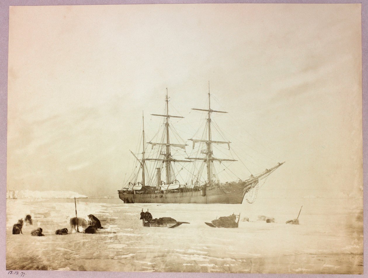 Expedition en Arctique (1875-1876) du capitaine George Nares (1831-1915) : H بواسطة فريدريك (المرتبط ب) بارنارد