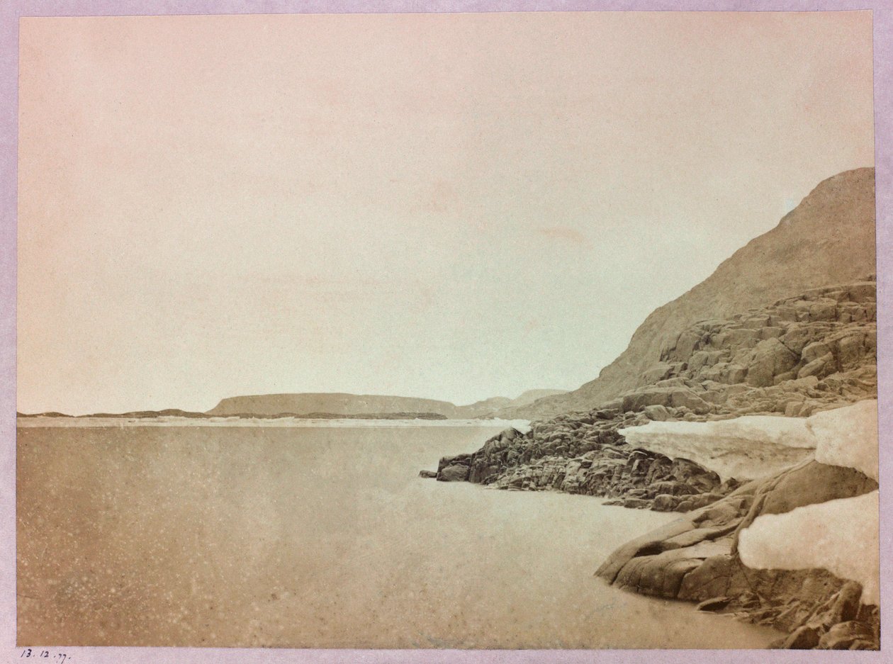 Expedition en Arctique (1875-1876) du capitaine George Nares (1831-1915) : Looking South from Cape Payer بواسطة فريدريك (المرتبط ب) بارنارد