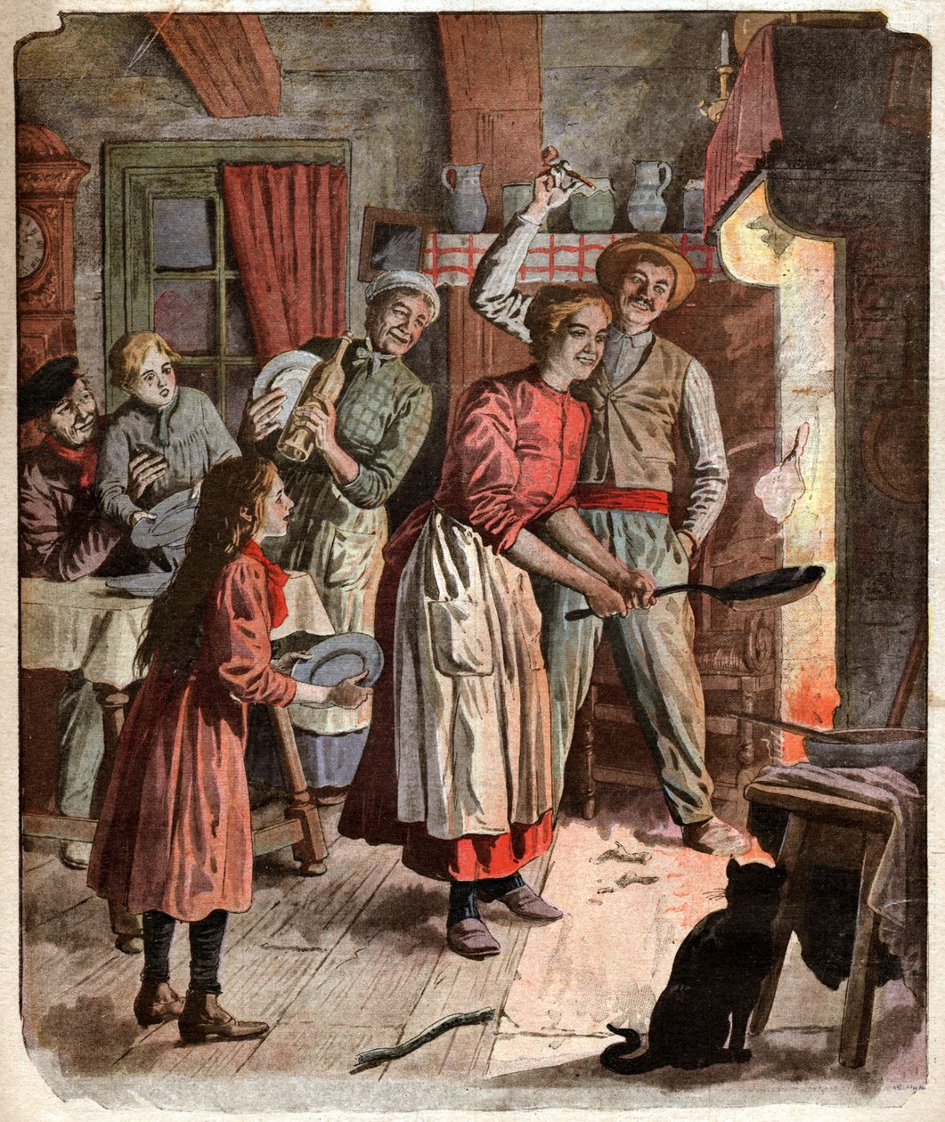 Fete de la Chandeleur. The candlemass. بواسطة ريتشارد (بعد) داد
