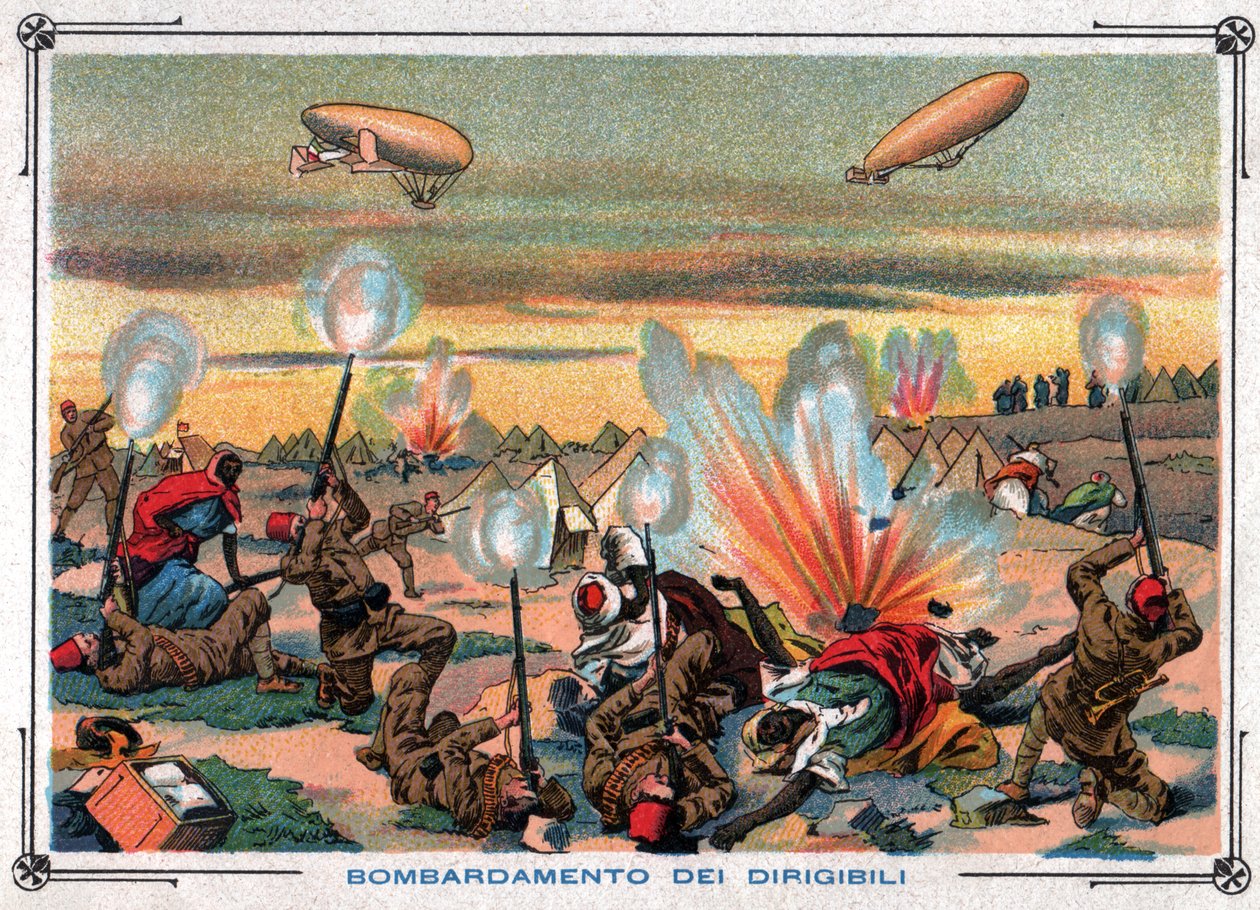 Guerre italo turque. Italo Turkish war. بواسطة فرديناند جورج والدمولر