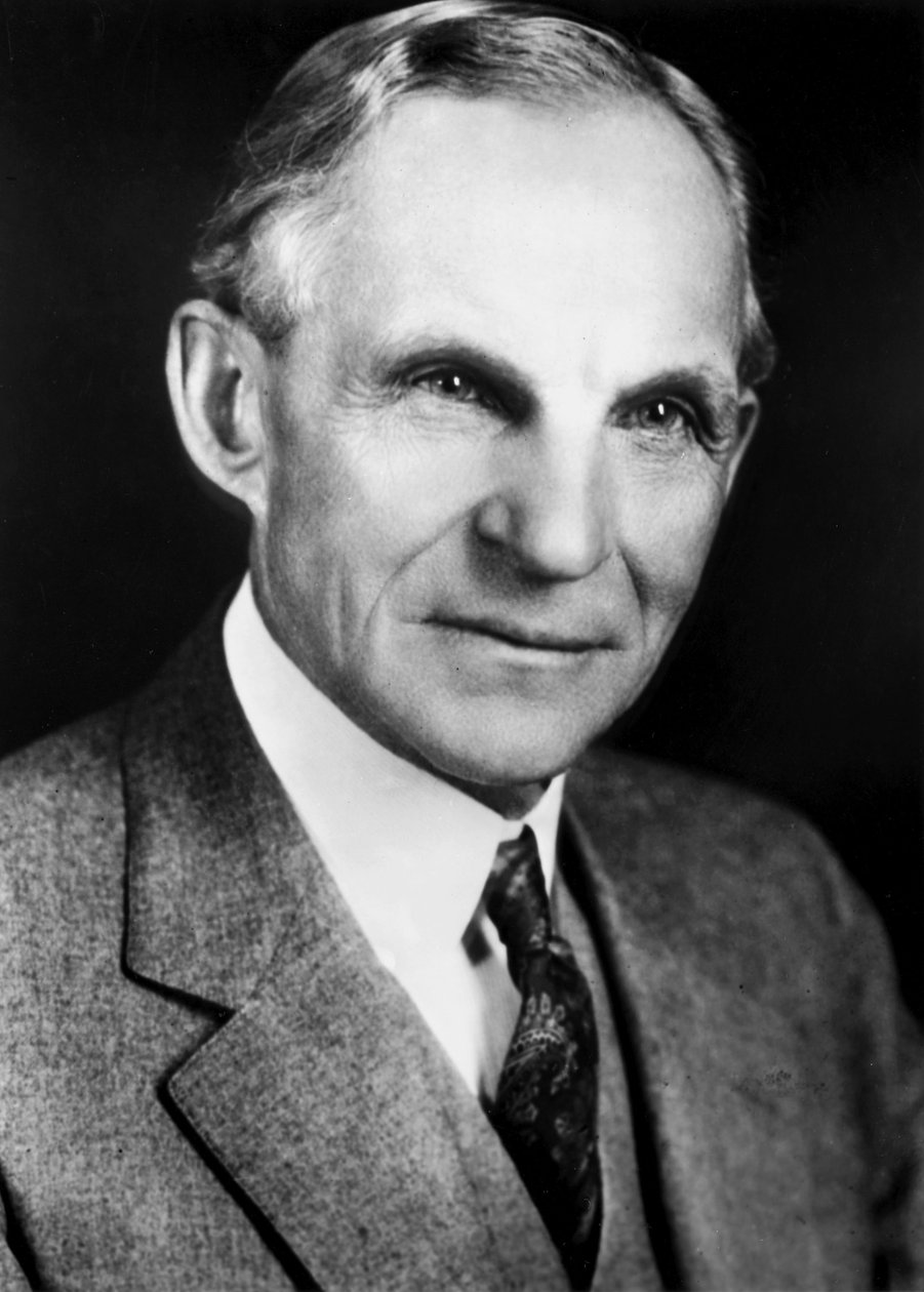 Henry Ford, American automobile engineer and manufacturer بواسطة فريدريك (المرتبط ب) بارنارد