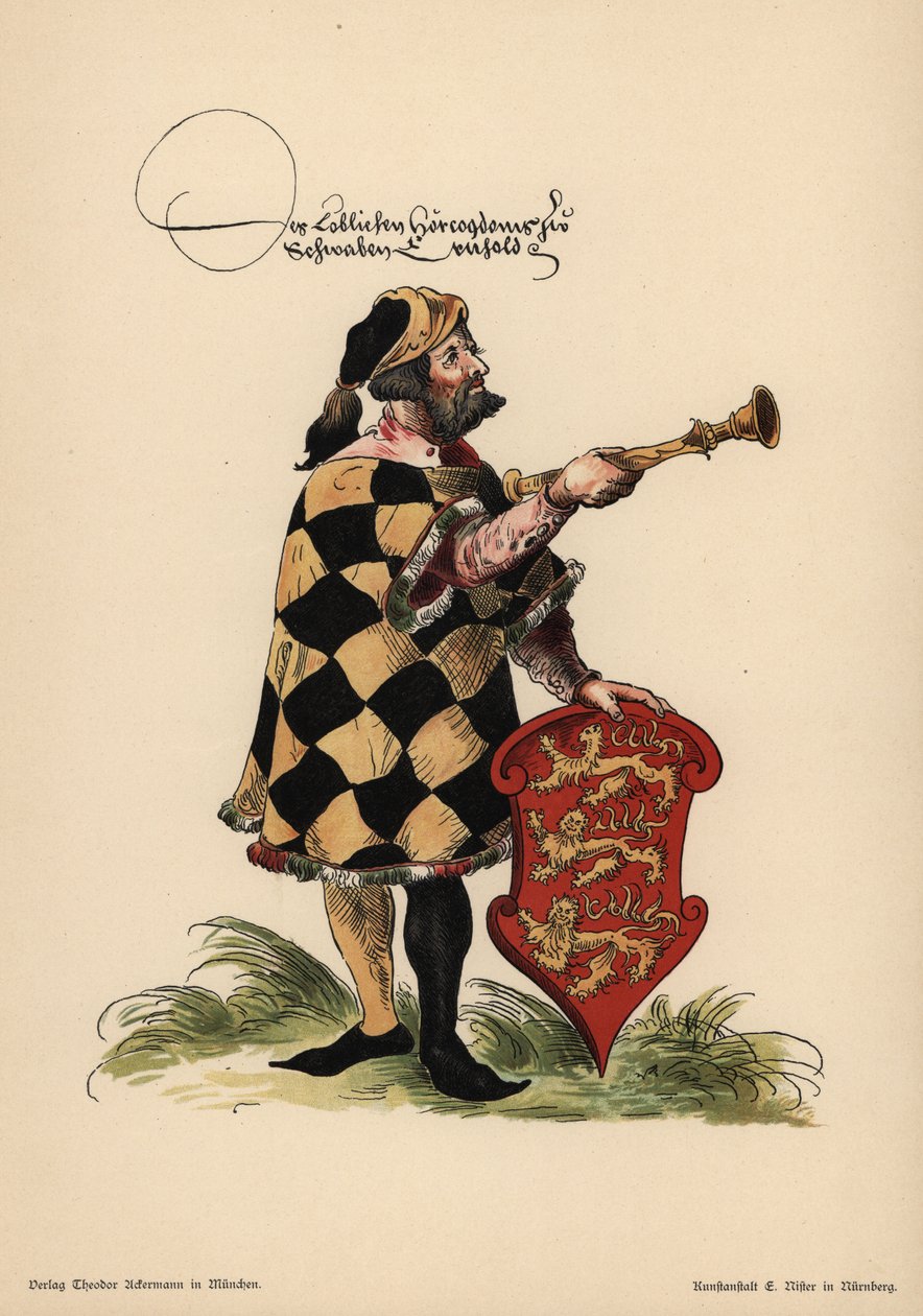 Herald of Swabia, Herold der Schwabische بواسطة ريتشارد (بعد) داد