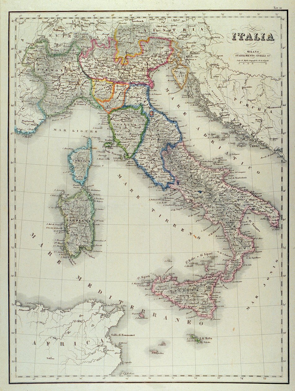 إيطاليا 1858 بواسطة . .