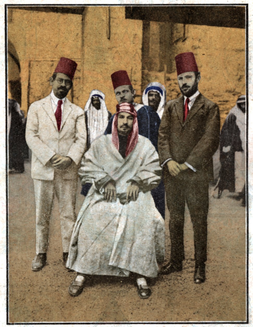 ابن سعود ، حوالي عام 1925 بواسطة . .