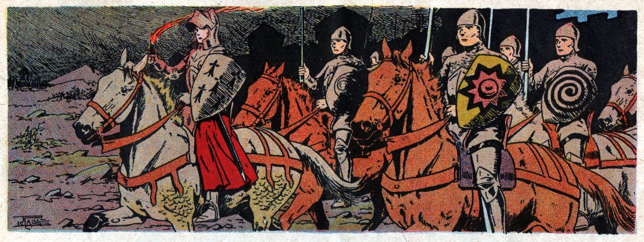 Jeanne de Flandre. Joanna of Flanders. بواسطة فرديناند جورج والدمولر
