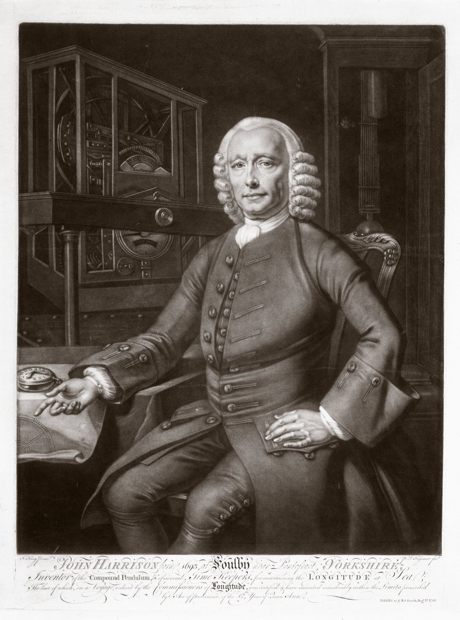 John Harrison, English inventor and horologist بواسطة فريدريك (المرتبط ب) بارنارد
