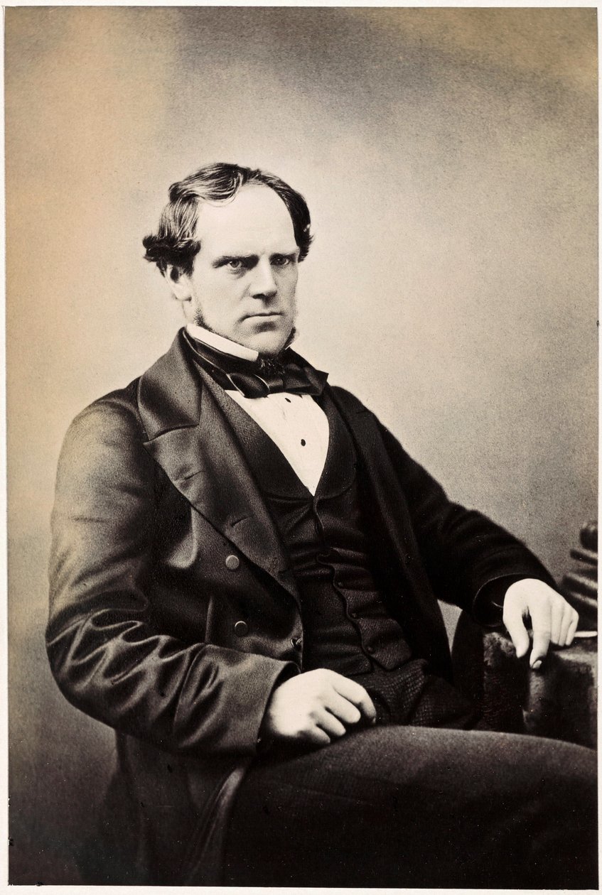 John Ramsbottom, English railway engineer, c 1850 بواسطة فريدريك (المرتبط ب) بارنارد