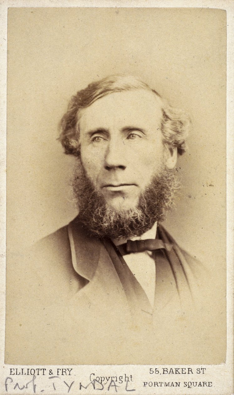 John Tyndall, Irish physicist, c 1875 بواسطة فريدريك (المرتبط ب) بارنارد