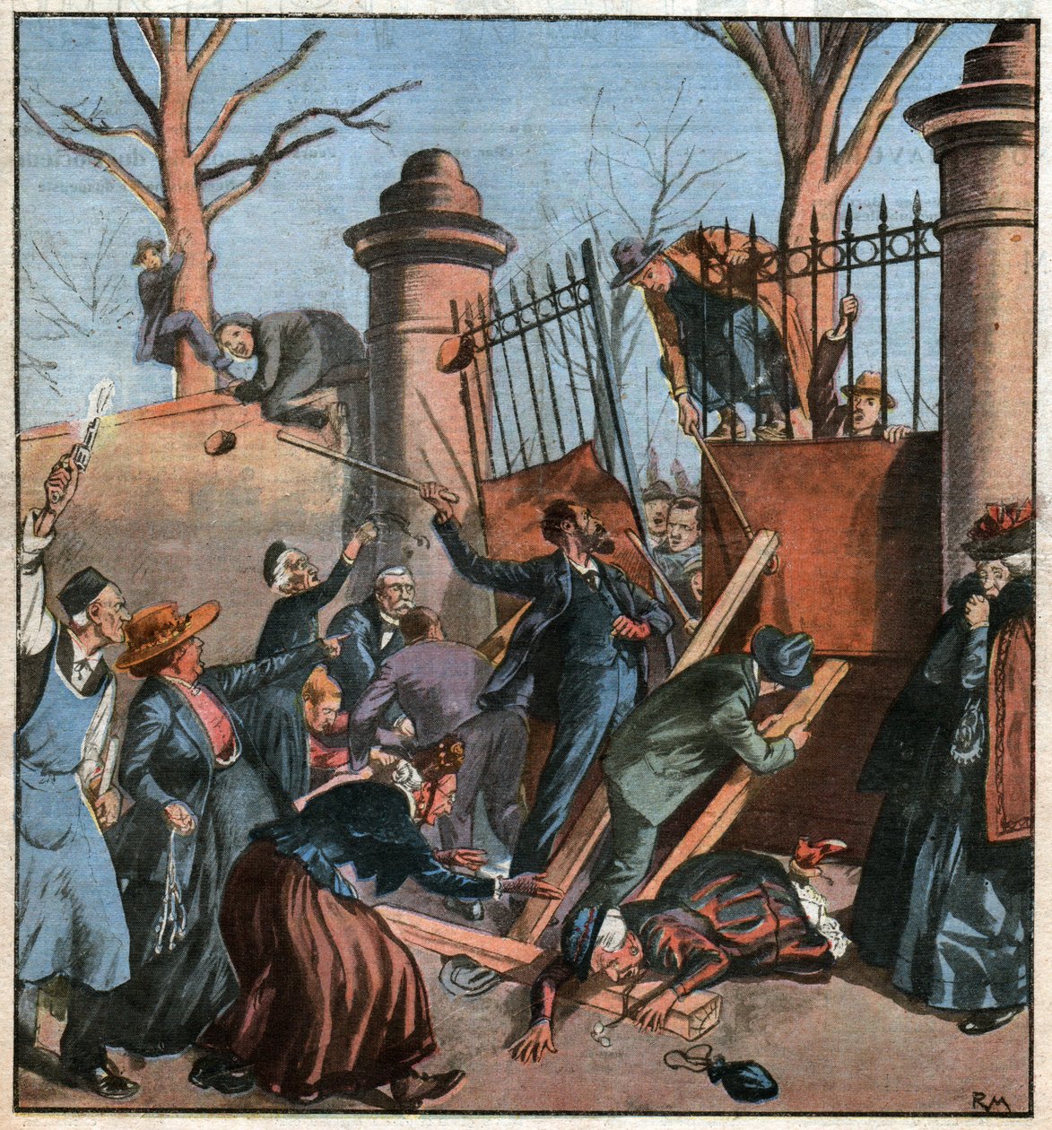 Les flagellants. The floggers. بواسطة فرديناند جورج والدمولر