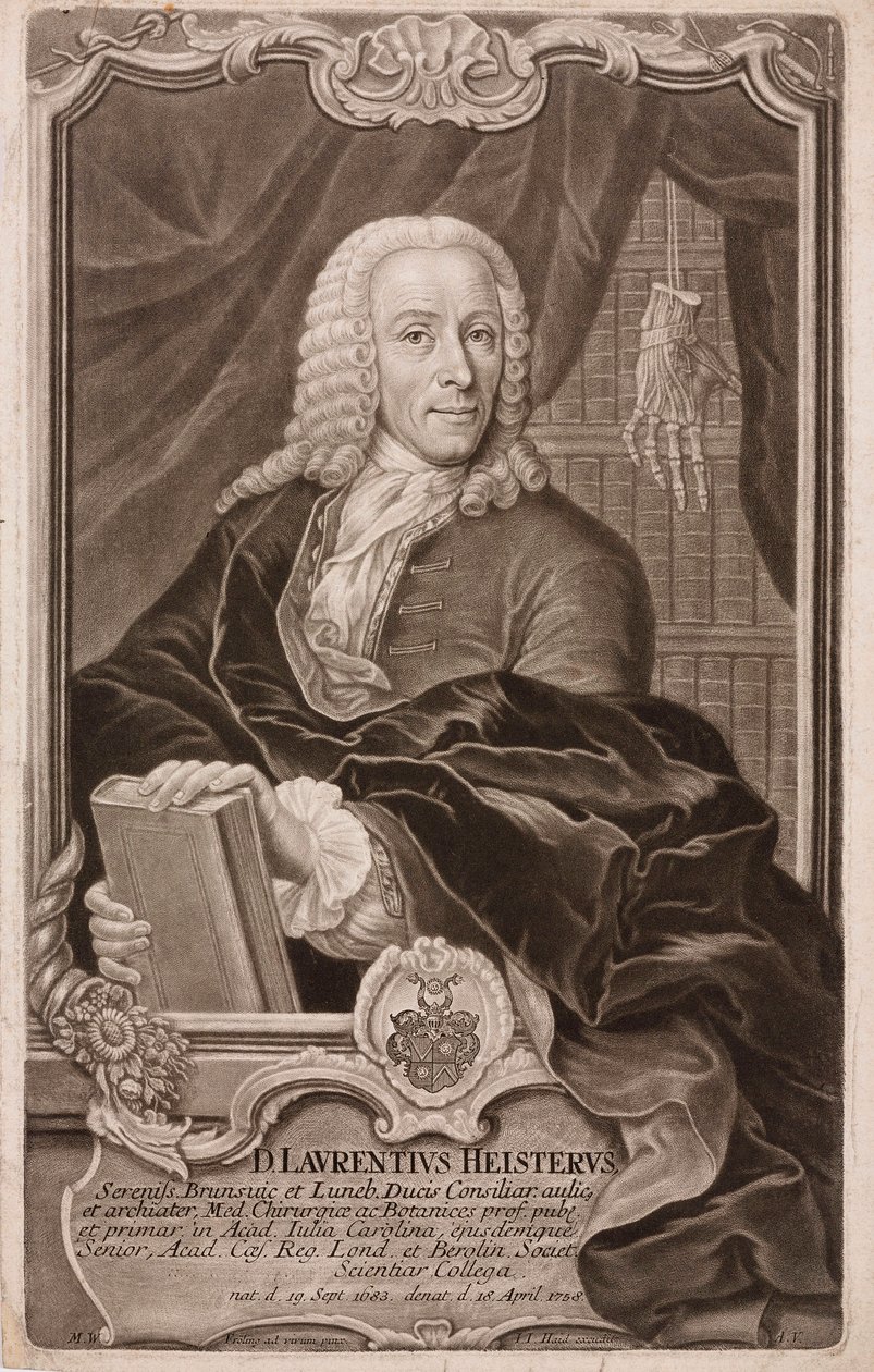 Lorenz Heister, German surgeon بواسطة المدرسة الكندية