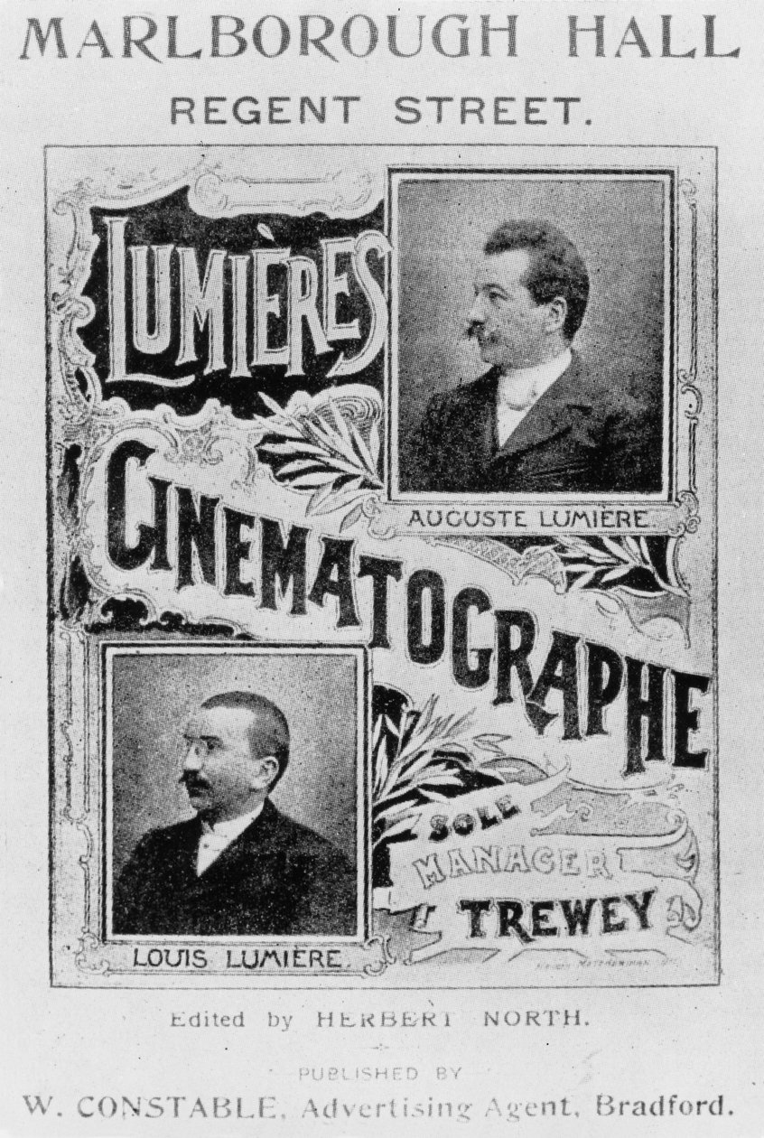 Lumiere brothers advertisement, c 1896 بواسطة ريتشارد (بعد) داد