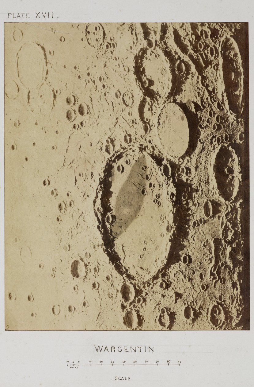 Lunar crater model 