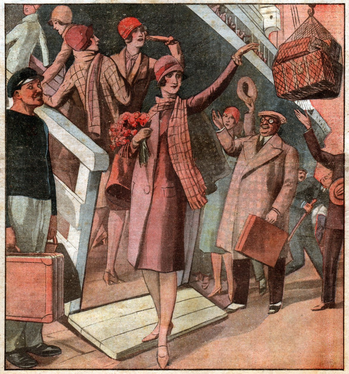 ملكة جمال فرنسا عام 1928. ملكة جمال فرنسا عام 1928. بواسطة فرديناند جورج والدمولر