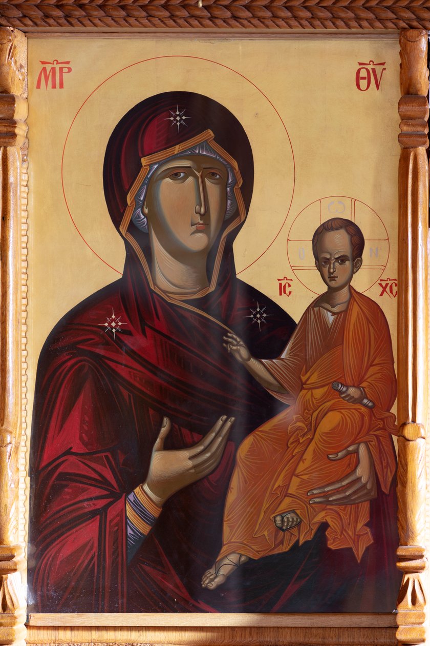 دير (Pangarati monastery). الكنيسة القديمة. الداخلية. بواسطة . .