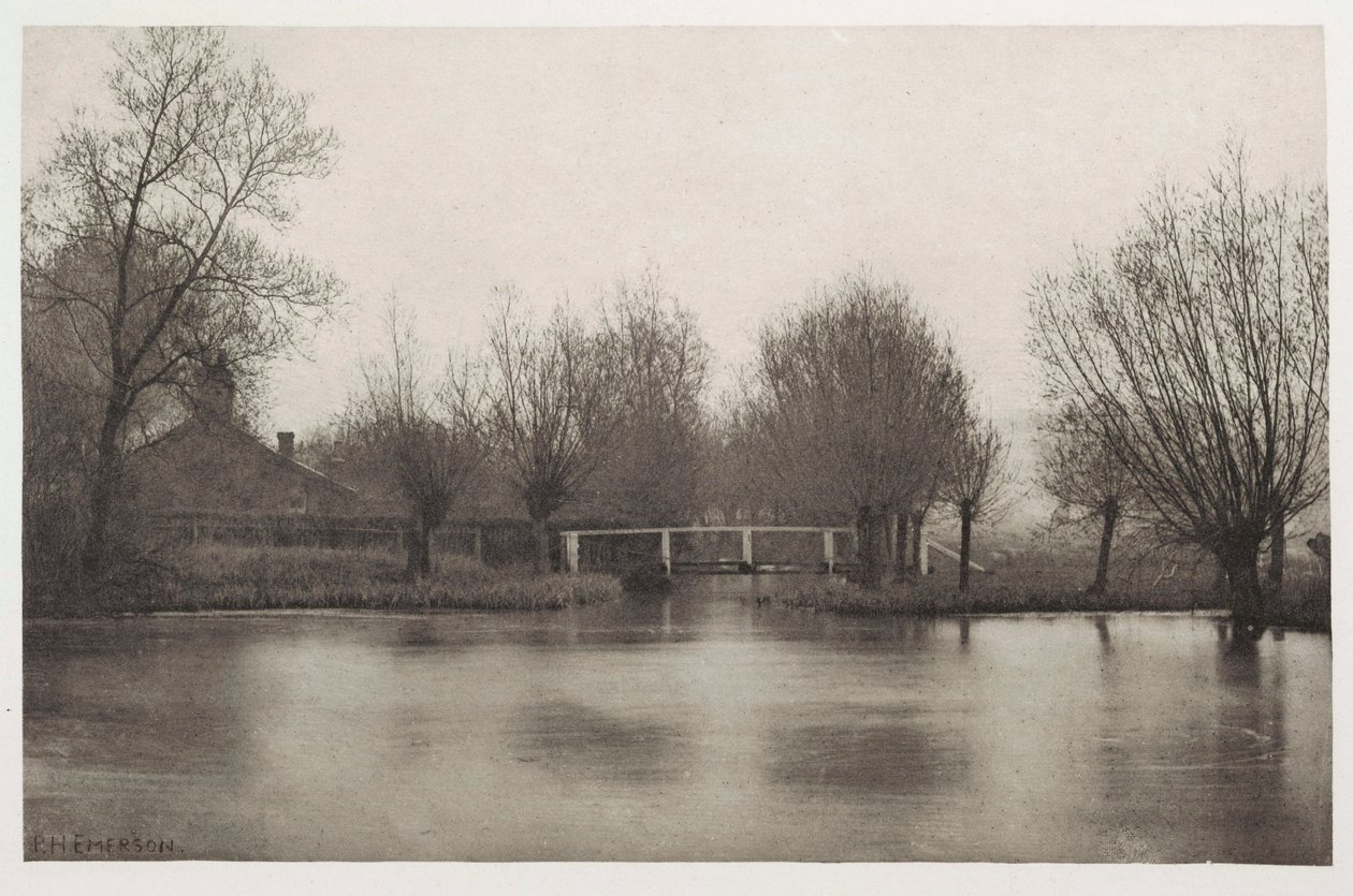 Mouth of the Old River Stort بواسطة فريدريك (المرتبط ب) بارنارد
