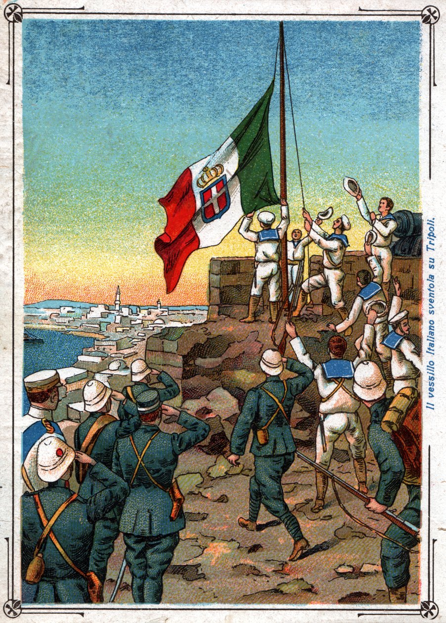 Occupation de Tripoli. Occupation of Tripoli. بواسطة فرديناند جورج والدمولر