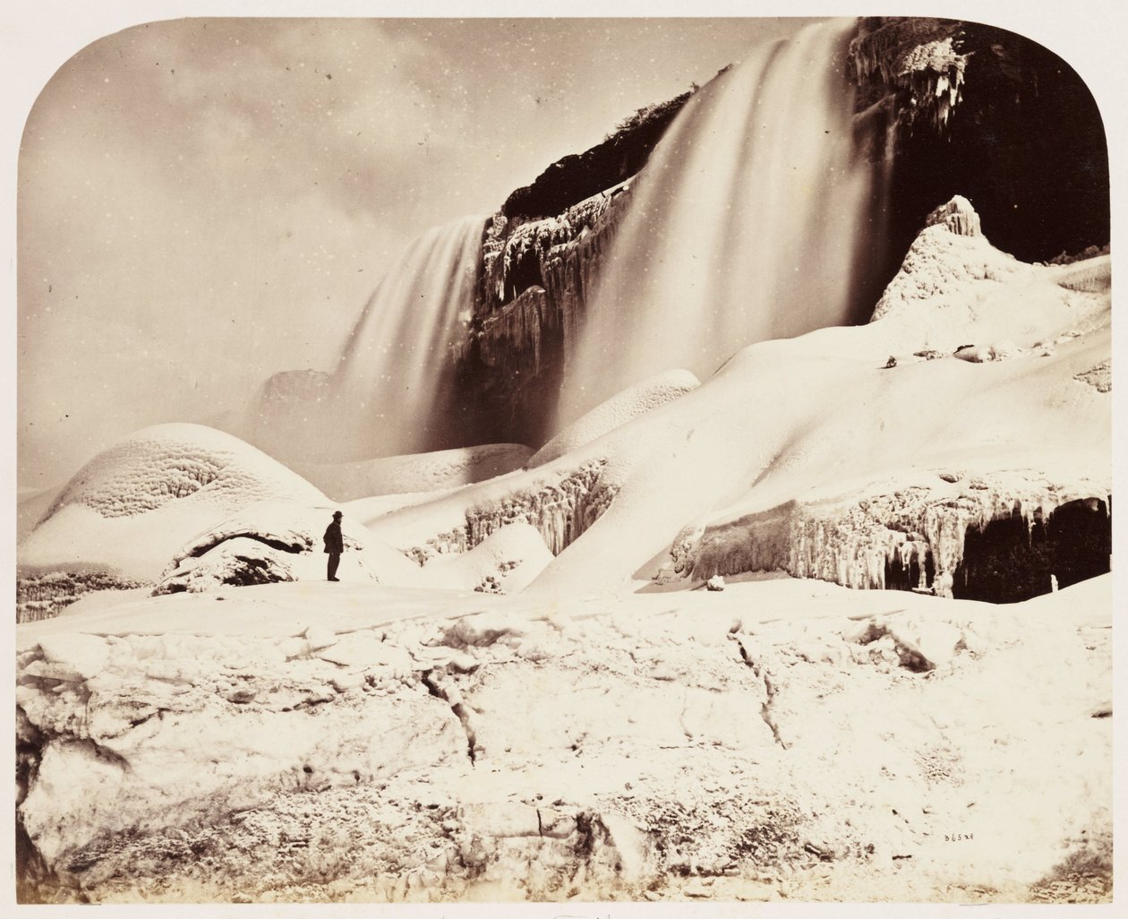 Part of American Falls, with Caves