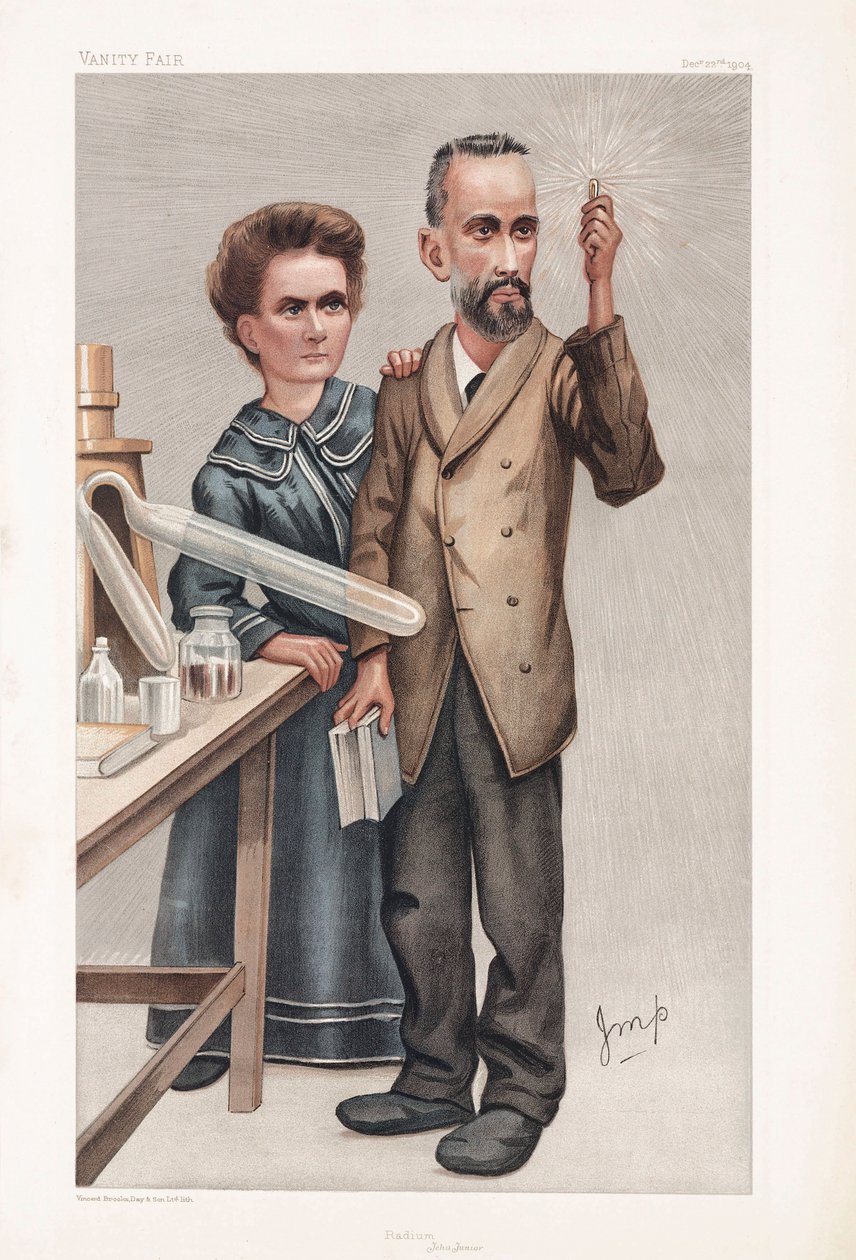 Pierre and Marie Curie, French physicists بواسطة المدرسة الكندية