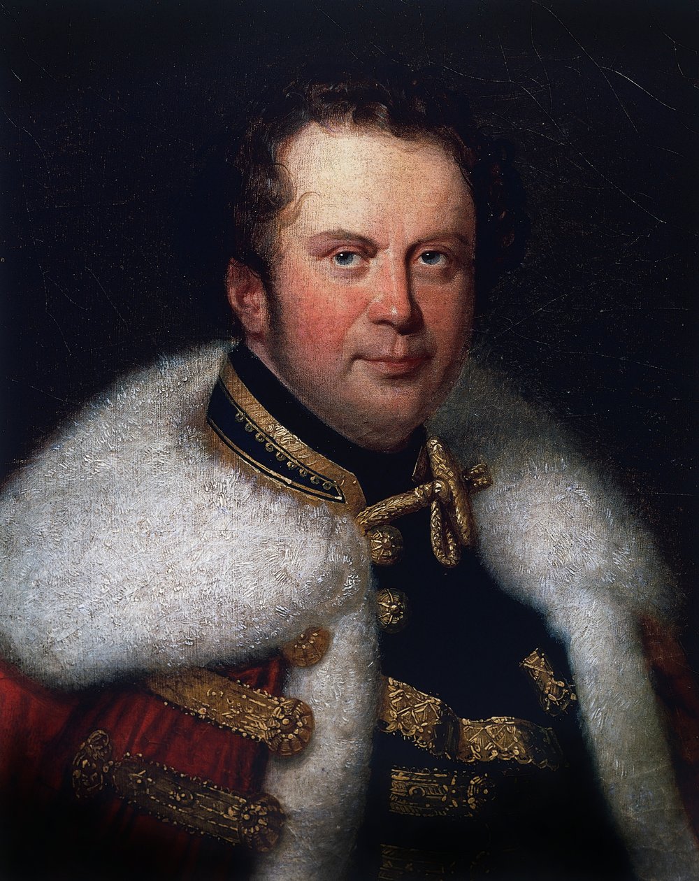 صورة لفرانز برونسفيك (1777-1849) ، عازف التشيلو السلوفاكي ومدير المسرح البلدي في بودابست بواسطة سيفيريني سيفيريني