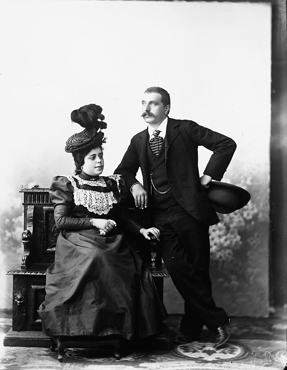 Portrait of the married couple Boletto بواسطة المدرسة الكندية