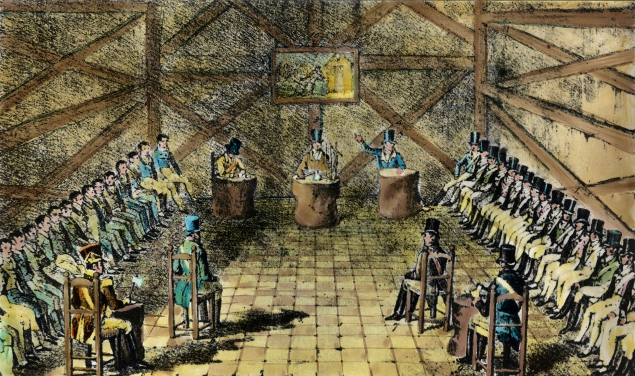 ريونيون كاربونيريا 1821 بواسطة . .