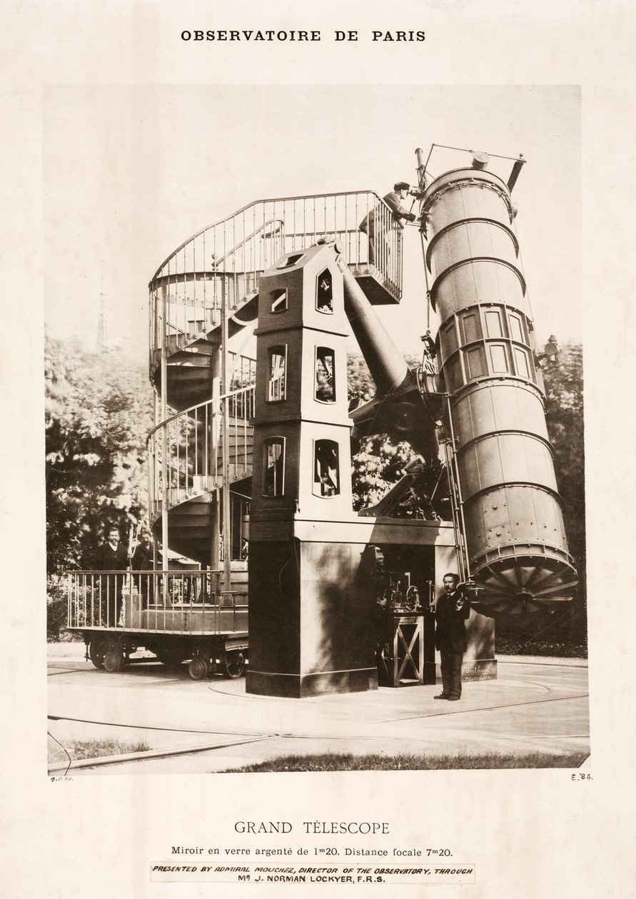 Reflecting telescope, Paris Observatory بواسطة فريدريك (المرتبط ب) بارنارد