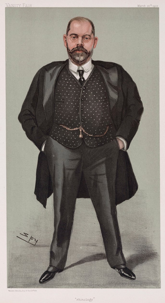 Robert Henry Scanes Spicer, British rhinologist بواسطة المدرسة الكندية