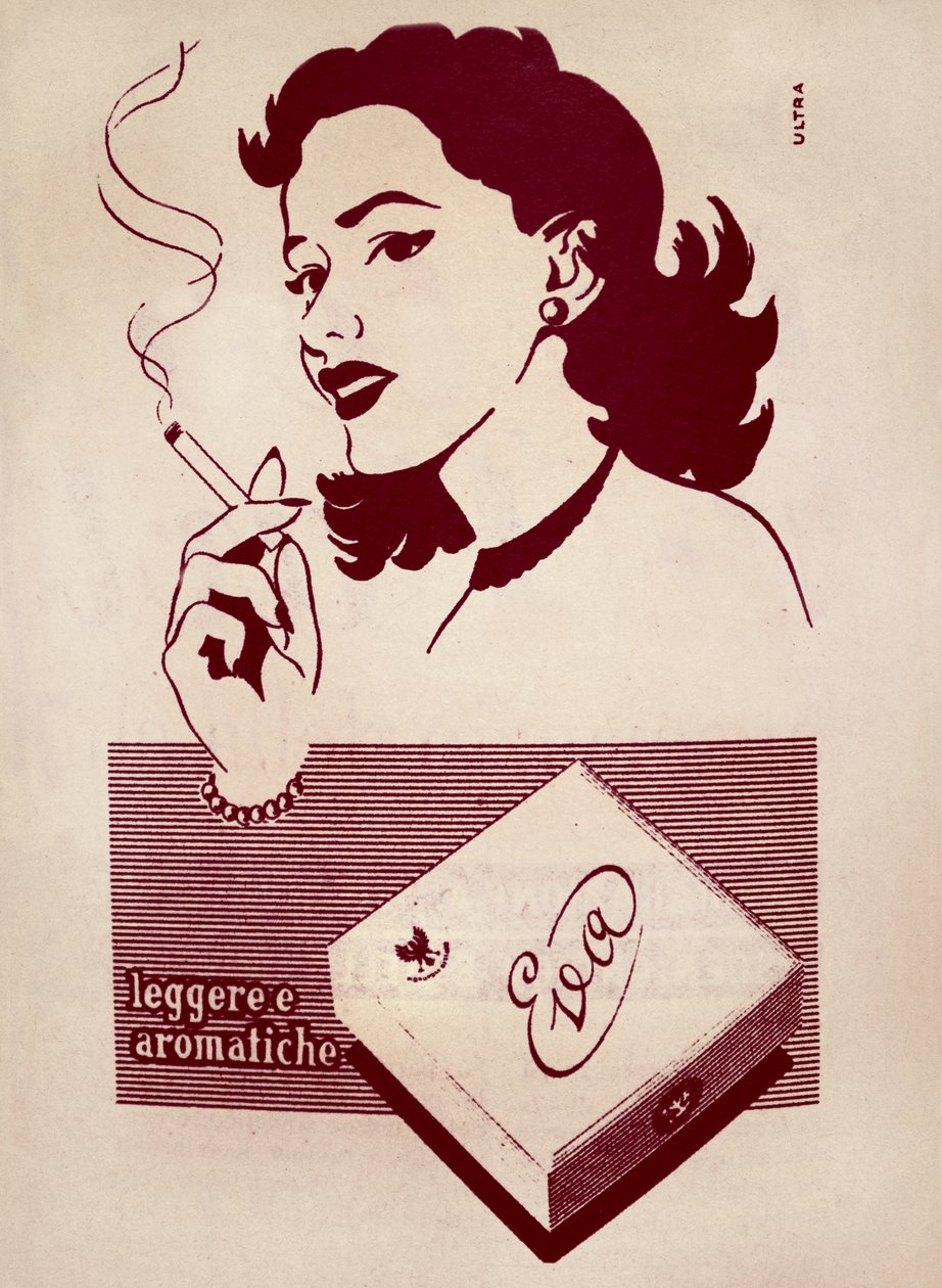 الدخان: الاحتكار ADV للدولة الإيطالية 1951 بواسطة . .