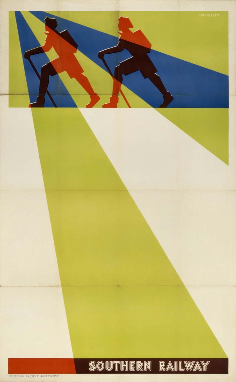 Southern Railway stock poster بواسطة فريدريك (المرتبط ب) بارنارد