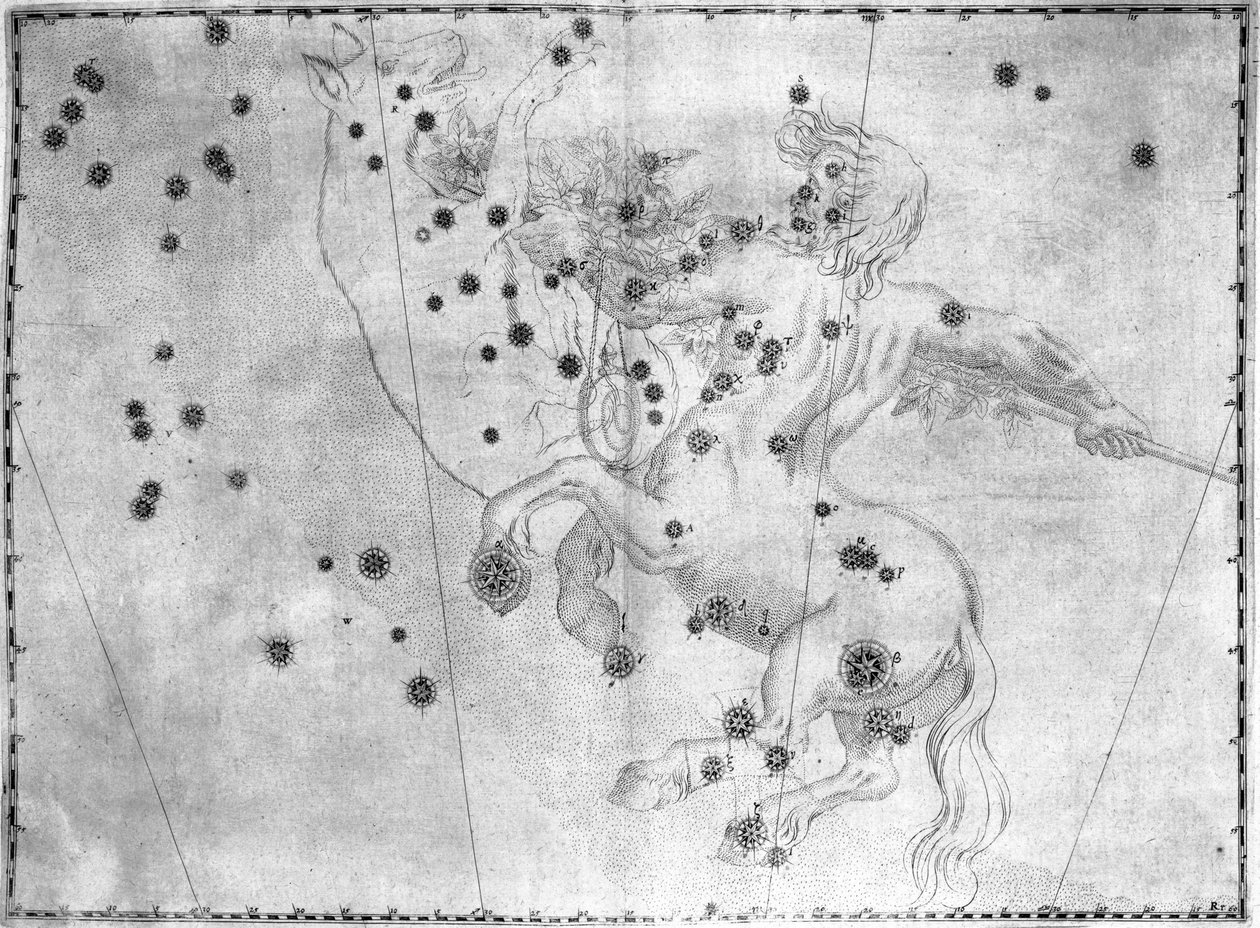 The constellation Centaurus, featuring Alpha Centauri بواسطة فريدريك (المرتبط ب) بارنارد
