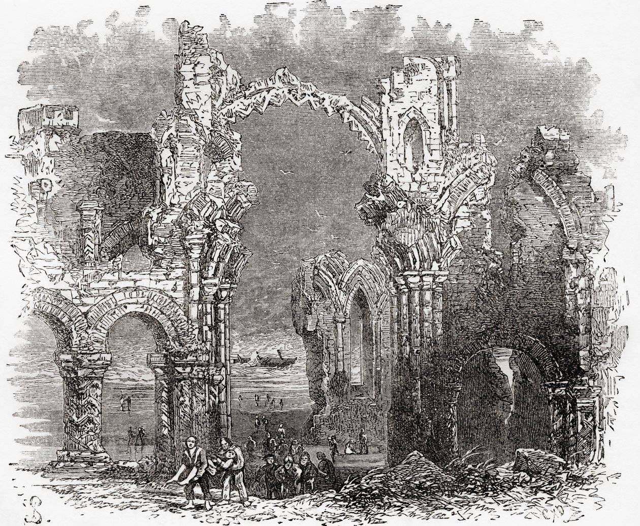 دير Lindisfarne بواسطة . .