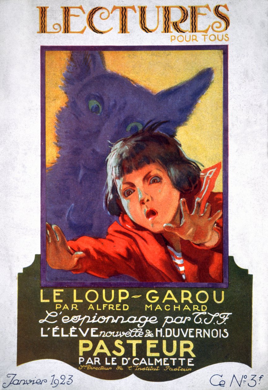 المستذئب. 1923 (نقش) بواسطة . .