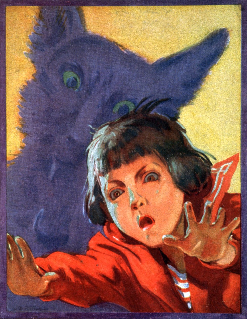 المستذئب. 1923 (نقش) بواسطة . .