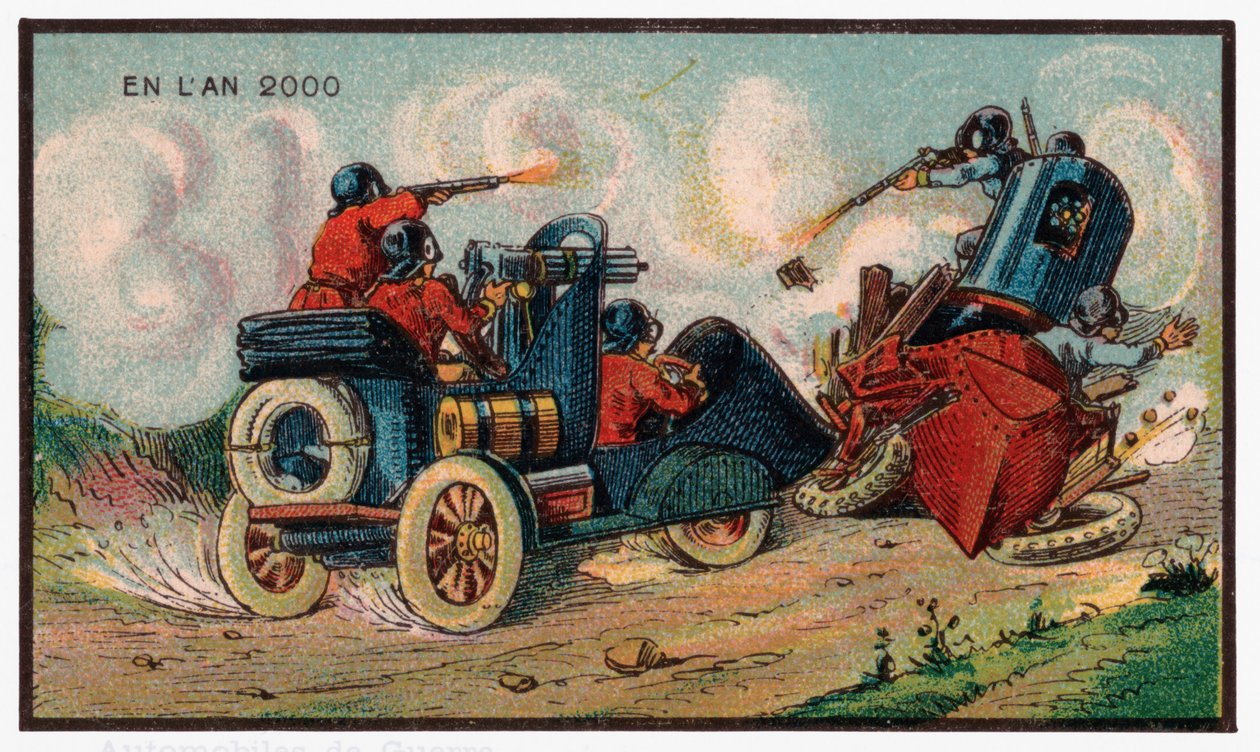 محركات الحرب حوالي عام 1910 بواسطة . .